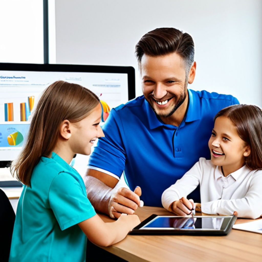 Bundled Insurance Success**

"A smiling family meets with their insurance advisor in a bright, modern office. The advisor, dressed professionally, points to a tablet displaying a simplified graphic illustrating bundled home, auto, and liability insurance. The family looks relieved and happy. Safe for work, appropriate content, fully clothed, professional, demonstrating financial security and peace of mind, perfect anatomy, natural proportions, modest clothing, family-friendly."

**